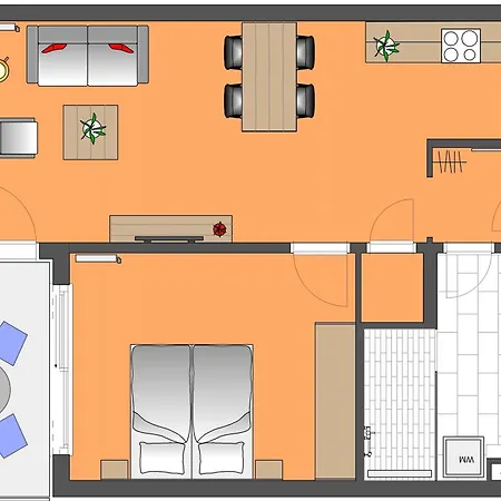 Brise Strandresidenz Else Marie App 12 Apartament *